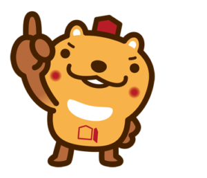 店舗キャラクター くまどん
